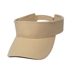 Solid Color Brushed Cotton Sandwich Visors