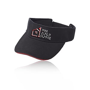 Solid Color Brushed Cotton Sandwich Visors