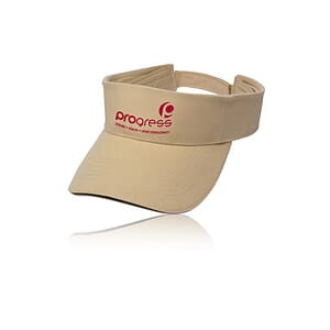 Solid Color Brushed Cotton Sandwich Visors
