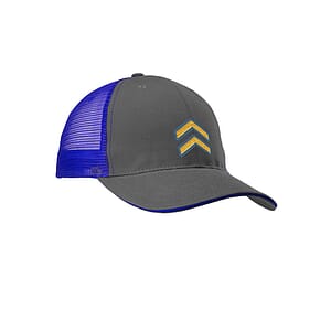 Seneca Two Tone Structured Mesh Trucker Hats