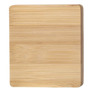 Bamboo Coaster with Concealed Bottle Opener