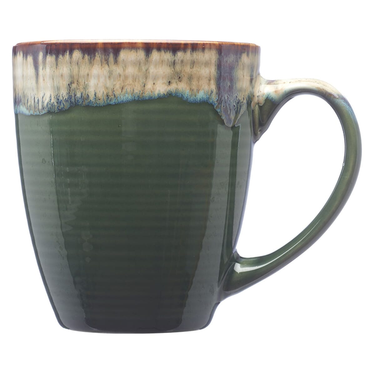 17 oz. Water Color Drip Ceramic Mugs