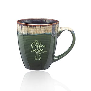 17 oz. Water Color Drip Ceramic Mugs