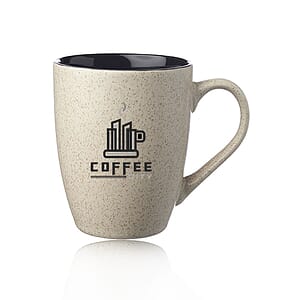 10 oz. Sesame Speckled Dual-Tone Coffee Mugs
