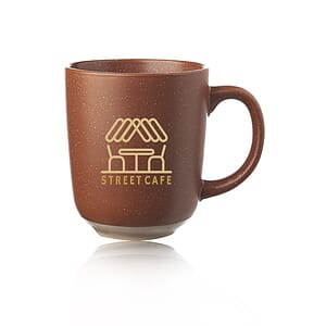 17 oz. Ocean Pines Speckled Clay Bistro Mugs 