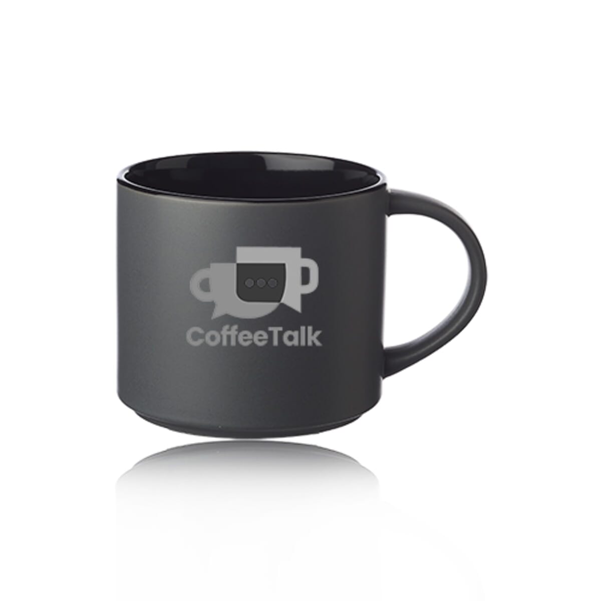 Matte 16 oz. Stackable Ceramic Mugs