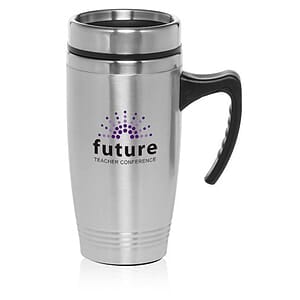16 oz. Stainless Steel Travel Mugs with Handle 