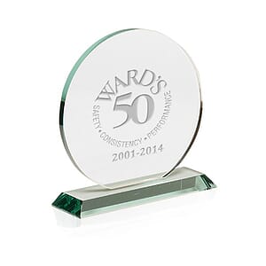 Round Glass Awards