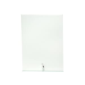 Small Jade Glass Plaque Awards with Stand