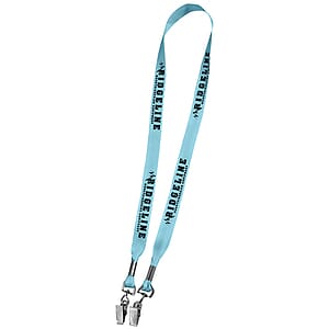 0.75" USA Made Double Ended Dye-Sub Lanyard