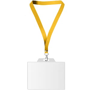 USA Made Dye-Sub Lanyard with Badge Holder