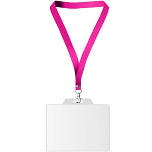 USA Made Dye-Sub Lanyard with Badge Holder
