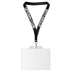 USA Made Dye-Sub Lanyard with Badge Holder