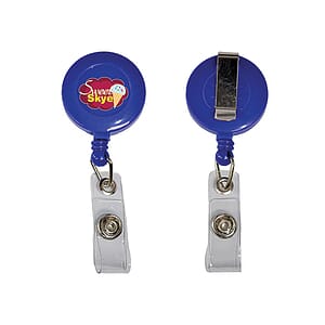 Retractable Badge Reel Holder with Belt Clip