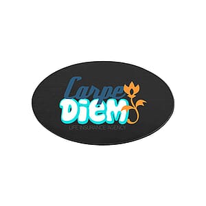 3" x 2" Plastic Name Badge