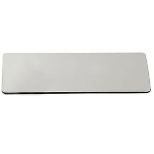 3" x 1" Metal Name Badge