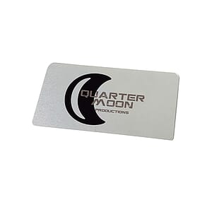 3" x 1.5" Metal Name Badge