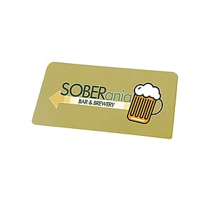 3" x 2" Metal Name Badge