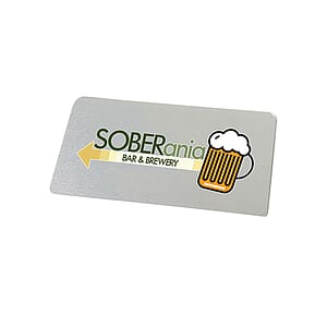 3" x 2" Metal Name Badge