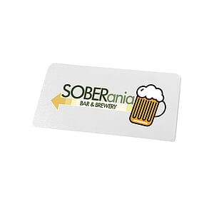 3" x 2" Metal Name Badge