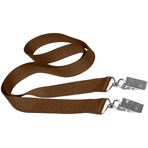 0.75" Double Ended Polyester Lanyard