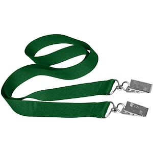 0.75" Double Ended Polyester Lanyard