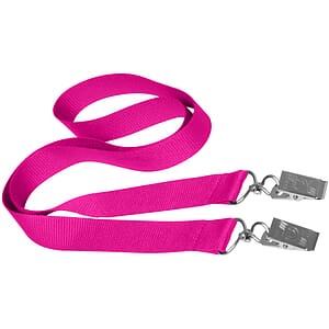 0.75" Double Ended Polyester Lanyard