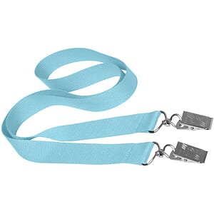 0.75" Double Ended Polyester Lanyard