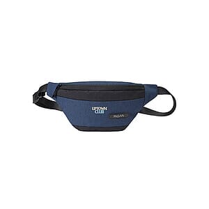 RejuVe® Recycled MILANO Modern Two-Tone Waist Fanny Pack