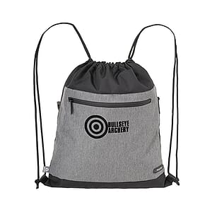 RejuVe MILANO Recycled Heather Drawstring Bag