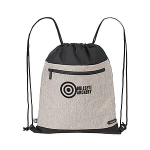 RejuVe MILANO Recycled Heather Drawstring Bag
