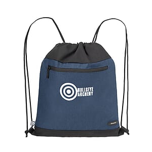 RejuVe MILANO Recycled Heather Drawstring Bag