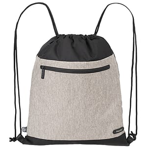 RejuVe MILANO Recycled Heather Drawstring Bag