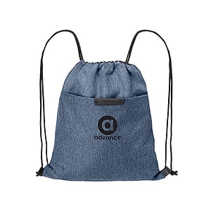 RejuVe X-PAK Recycled Heather Drawstring Bag