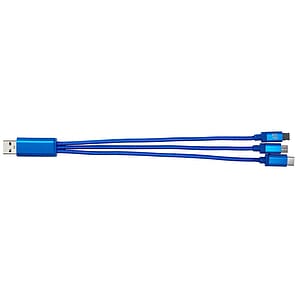 Metallic 3-in-1 Charging Cable