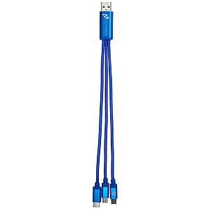Metallic 3-in-1 Charging Cable