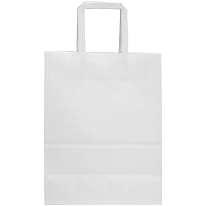 Medium White FSC Paper Bag