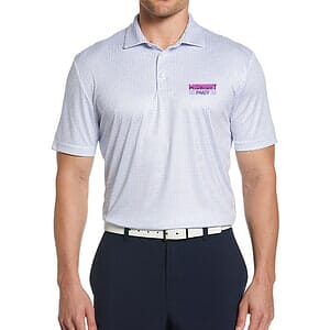 Perry Ellis Printed Polo