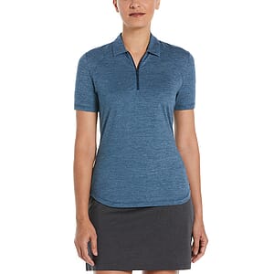 Perry Ellis Ladies Double Knit Polo