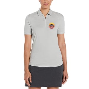 Perry Ellis Ladies Double Knit Polo