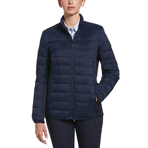 Perry Ellis Ladies Full-Zip Puffer Jacket
