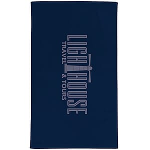 24" x 42" Terry Velour Dobby Hem Fitness Towel