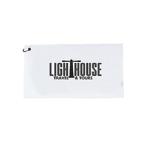 30" x 16" Tour Pro White Golf Towels