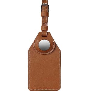 Luggage Tag with Airtag Holder