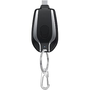 1500mAh Power Bank with Keychain for iPhone