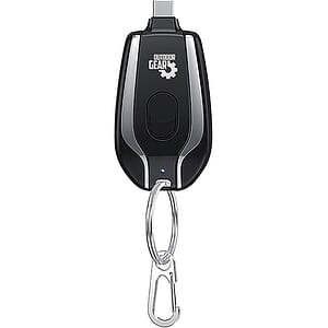 1500mAh Power Bank with Keychain for iPhone