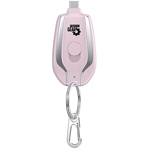 1500mAh Power Bank with Keychain for iPhone