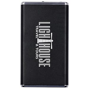 3000 mAh UL Certified Aluminum Slim Power Bank