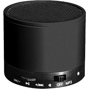 Circular Pocket Bluetooth Steel Speaker