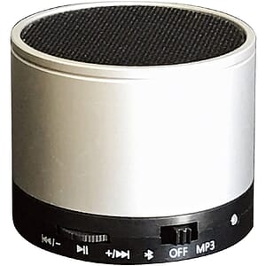 Circular Pocket Bluetooth Steel Speaker